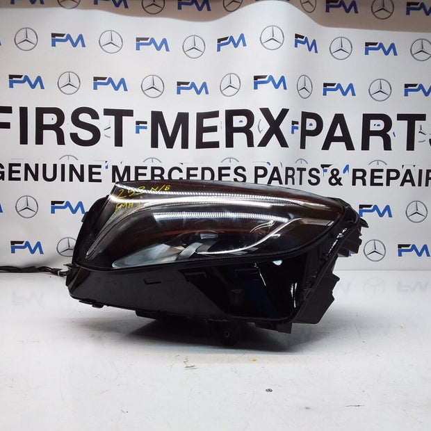 2017 MERCEDES A CLASS W253 N/S Passenger Side Front Headlight A2539065101 FMH1