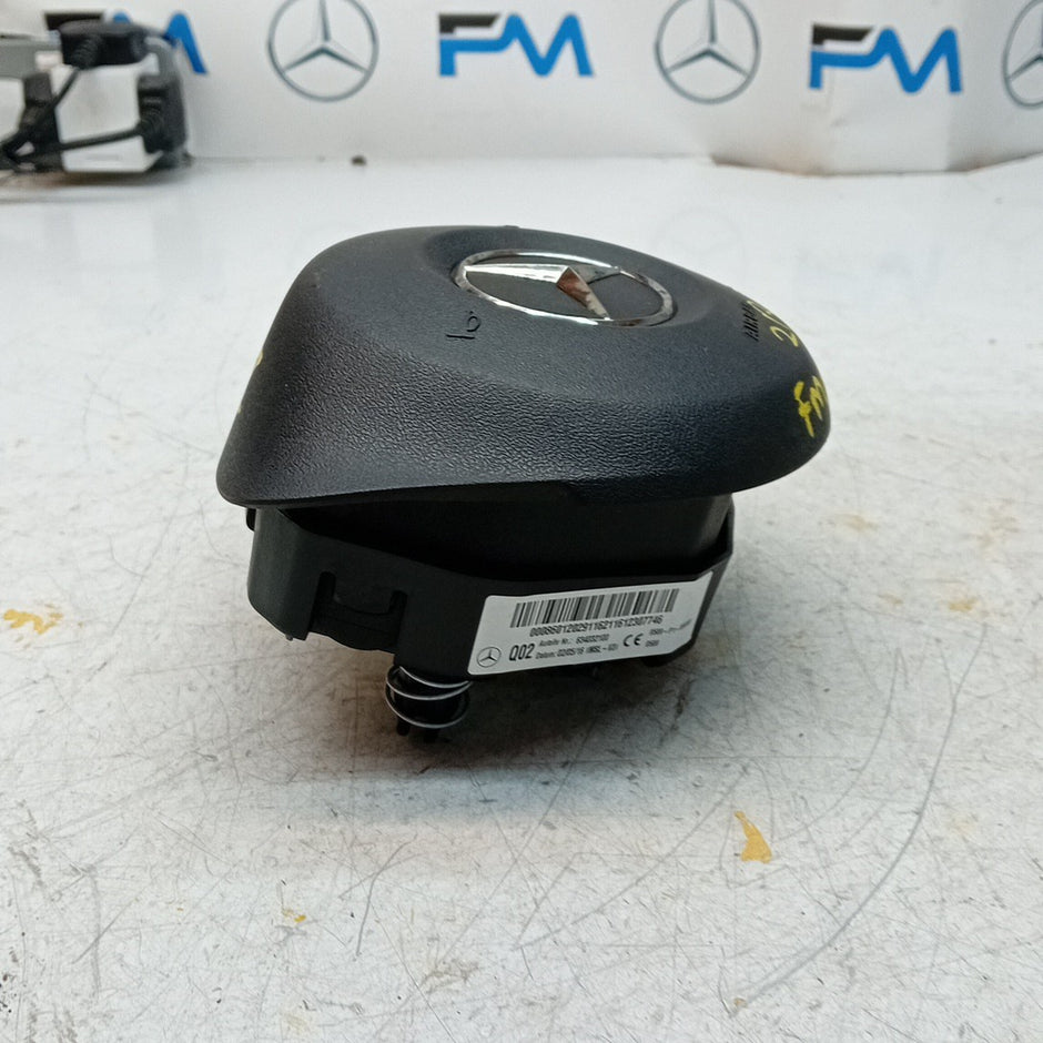 MERCEDES  E-CLASS W213 STEERING WHEEL AIRBAG DRIVER OS RIGHT Q02 FM001221