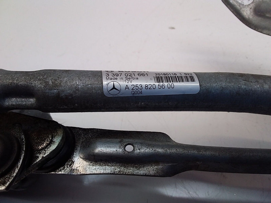 MERCEDES GLC WIPER MOTOR & LINKAGE FRONT A2538205600 W253 2015-2022 FM00191