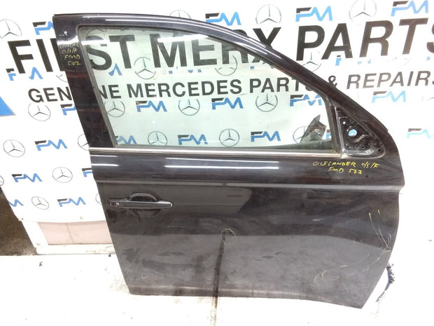 MITSUBISHI OUTLANDER DRIVER FRONT DOOR OSF BLACK COMPLETE FMD577