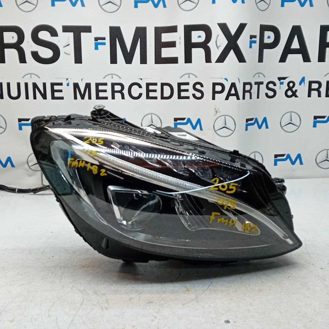 MERCEDES C-CLASS HEADLIGHT DRIVER OS RIGHT A2059062604 2018 HIGH PERFORM FMH182