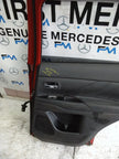 MITSUBISHI OUTLANDER MK3 DRIVER SIDE REAR DOOR OSR 2013 RED COMPLETE FMD350