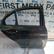 MERCEDES C-CLASS S205 SLN DRIVER REAR DOOR OSR BLACK 2014 ON  FMD454
