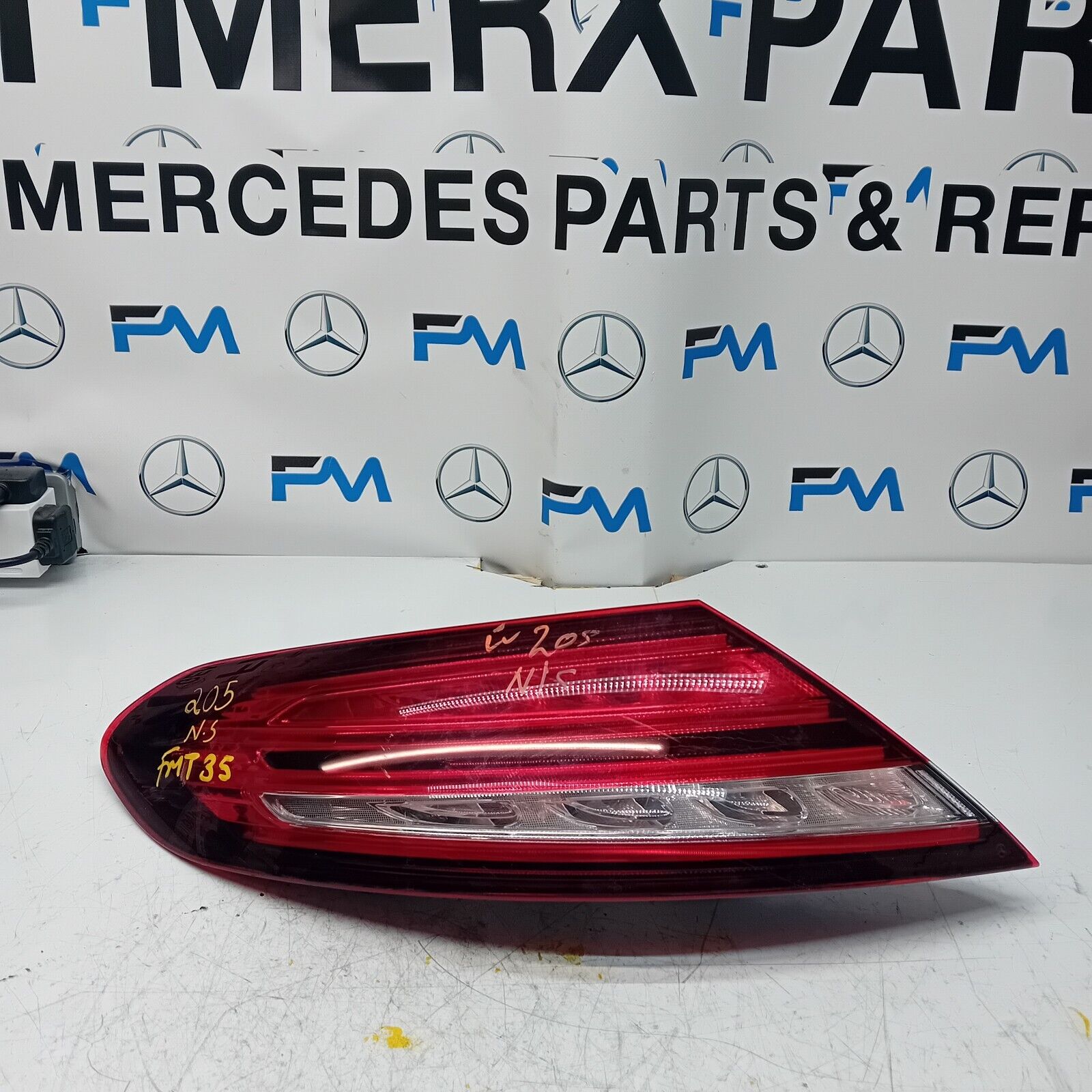 MERCEDES C-CLASS 2020 W205 COUPE REAR PASSENGER N/S TAIL LIGHT A2059063105 FMT35