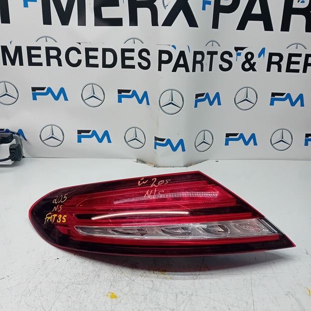MERCEDES C-CLASS 2020 W205 COUPE REAR PASSENGER N/S TAIL LIGHT A2059063105 FMT35