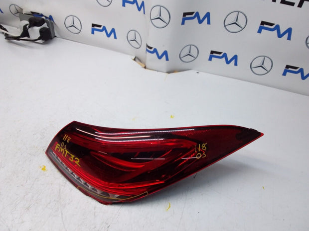 MERCEDES CLA W118 REAR DRIVER SIDE O/S LED LIGHT FMT32 (DAMAGED)