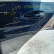 MERCEDES C-CLASS W205 SLN DRIVER REAR DOOR OSR BLUE 2014 ON COMPLETE FMD432