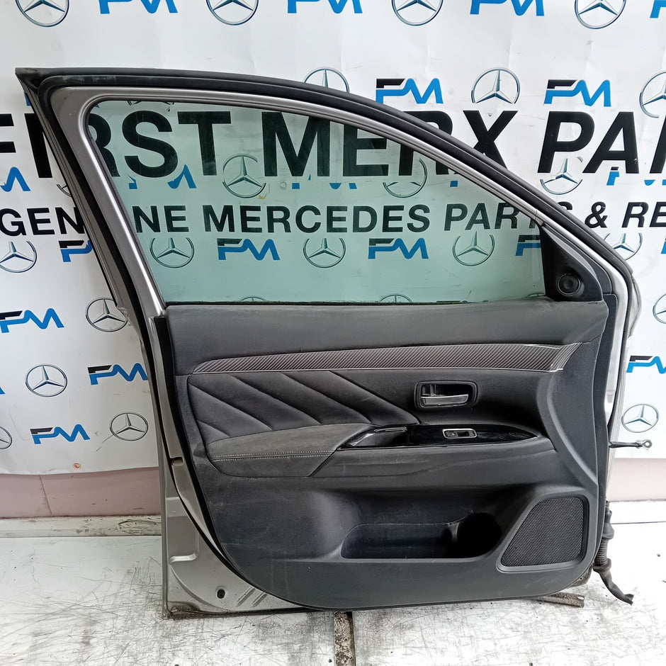 MITSUBISHI OUTLANDER MK3 PASSENGER SIDE FRONT DOOR NSF 2013 SILVER FMD417