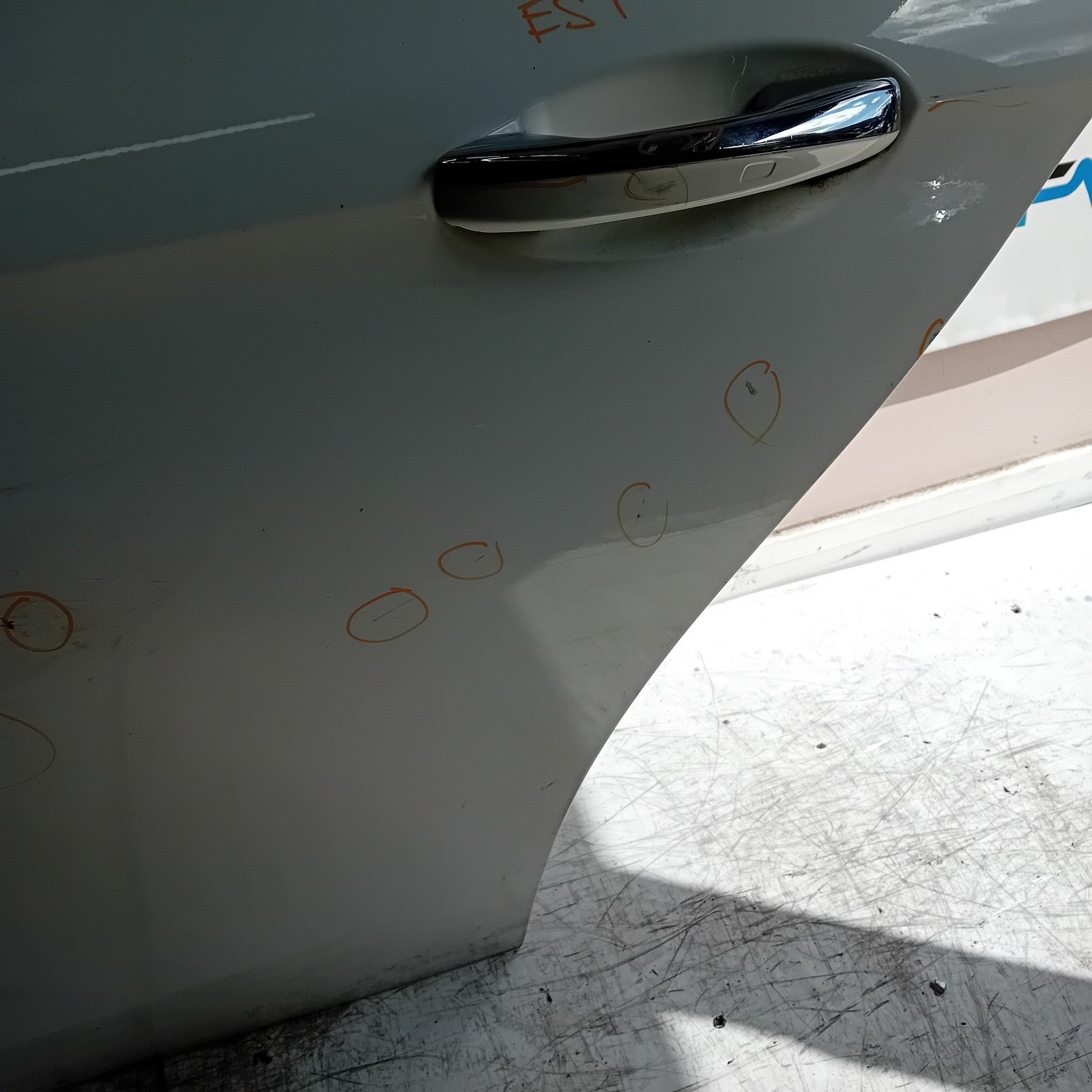 MERCEDES E-CLASS S213 EST PASSENGER REAR DOOR NSR WHITE 2016 ON COMPLETE FMD228