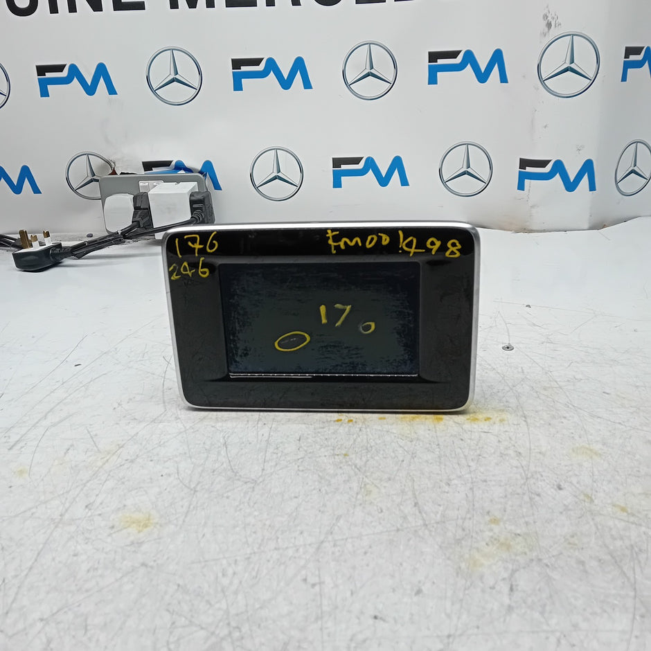 MERCEDES BENZ A-CLASS W176 DISPLAY SCREEN A2469001206 2014 ON FM001498