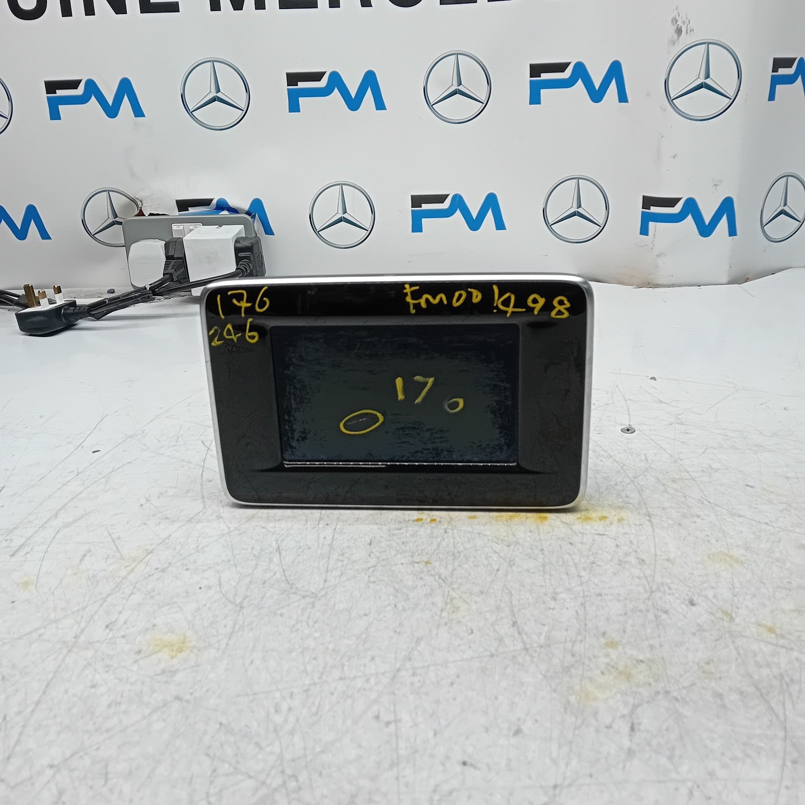 MERCEDES BENZ A-CLASS W176 DISPLAY SCREEN A2469001206 2014 ON FM001498