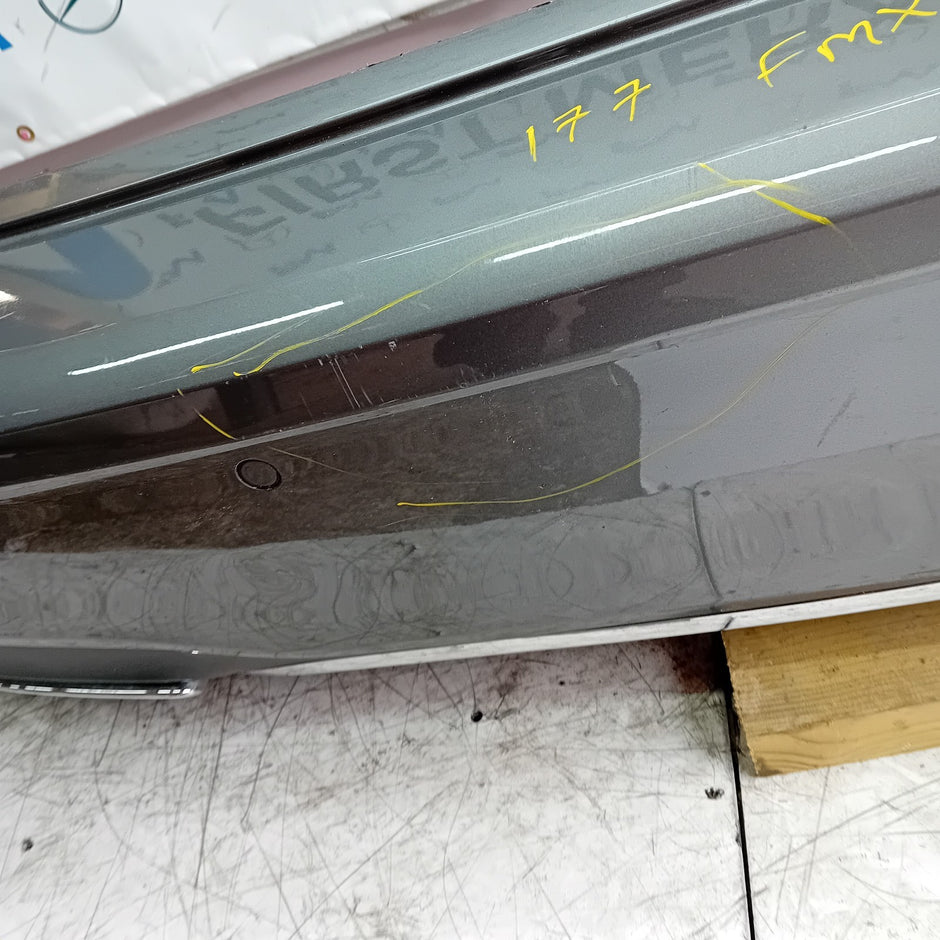 MERCEDES BENZ  A-CLASS W177 REAR BUMPER A1778804506 GREY 2018 COMPLETE FMX2