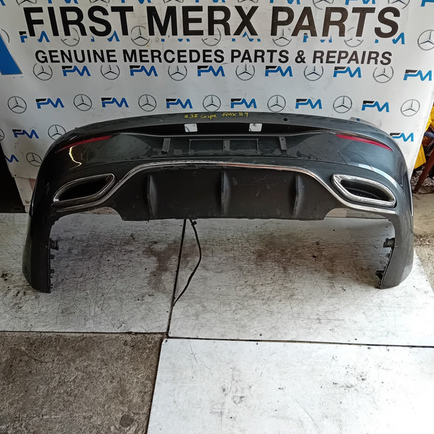 MERCEDES E-CLASS C238 COUPE REAR BUMPER GREY 2016 ON A2388850138 FMX89
