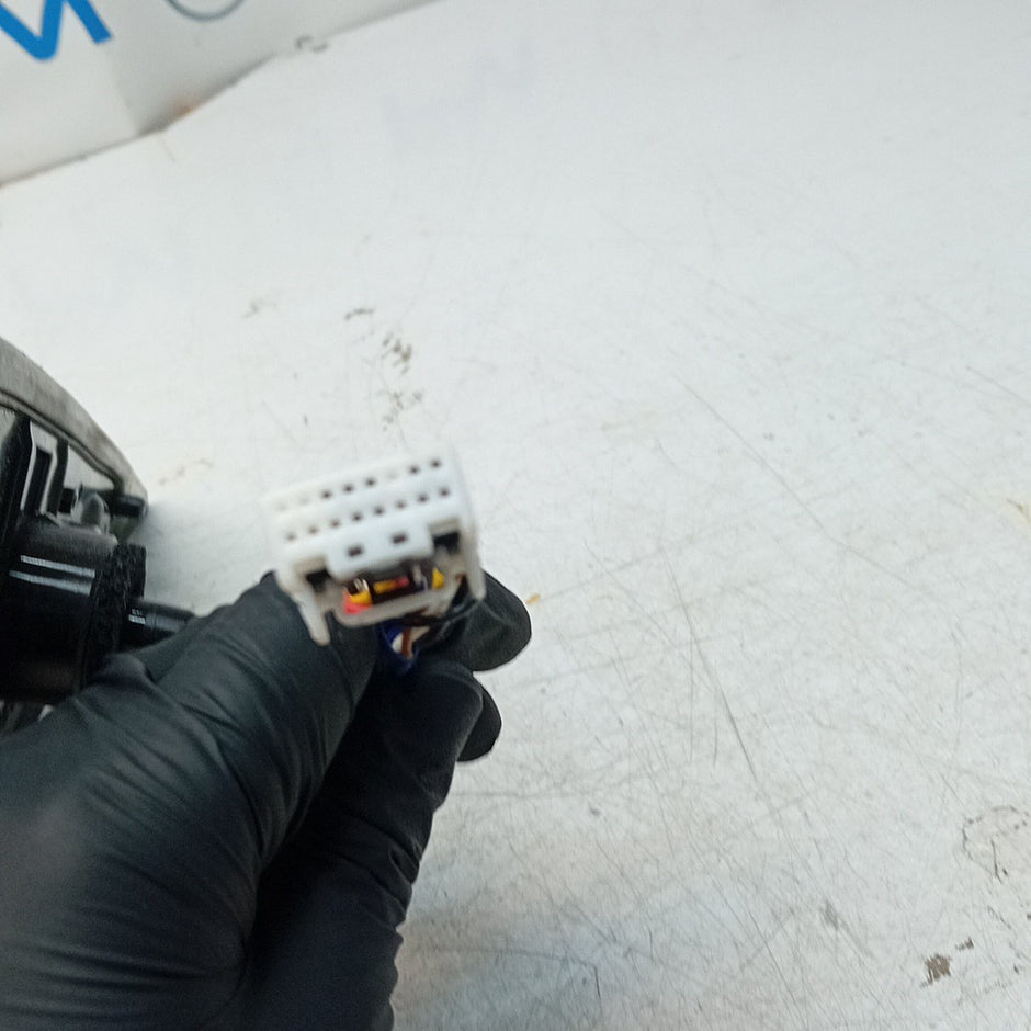 MITSUBISHI OUTLANDER MK3 DRIVER SIDE WING MIRROR OSF BLACK 2013 FMM62