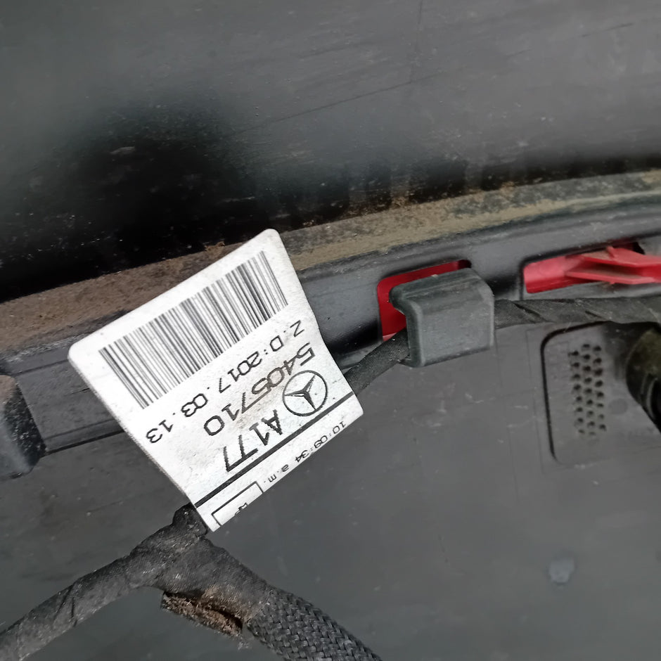 MERCEDES BENZ  A-CLASS W177 REAR BUMPER A1778804801 2018 BLUE COMPLETE FMX5