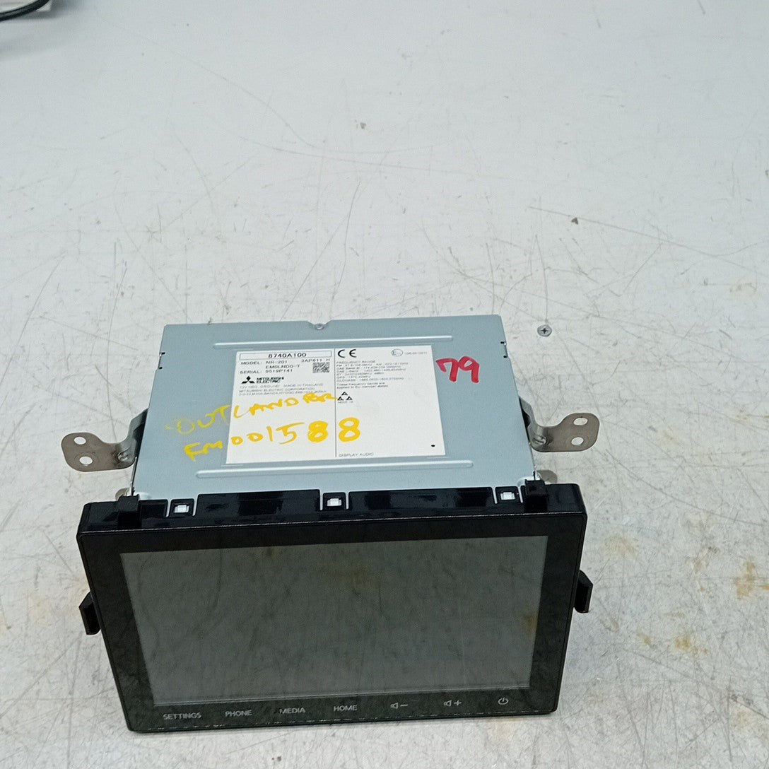 MITSUBISHI OUTLANDER 2018-2019 SAT NAV MULTIMEDIA SCREEN 8740A100 FM001588