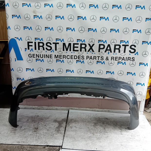 MERCEDES BENZ C-CLASS W205 SALOON REAR BUMPER GREY 2014 A2138850138 FMX74
