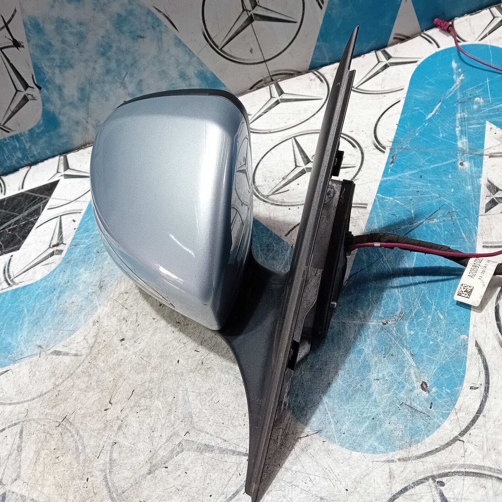 2007/15MERCEDES C-CLASS W205 RIGHT DRIVER SIDE POWER FOLD WING MIRROR 2058102016