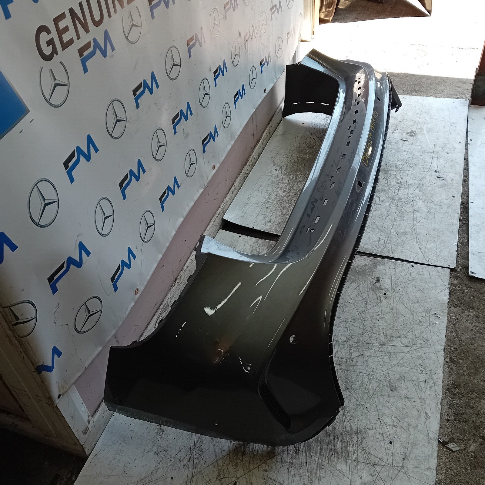 MERCEDES BENZ GLA X156 AMG REAR BUMPER GREY 2014-19  A1568852425 FMX115