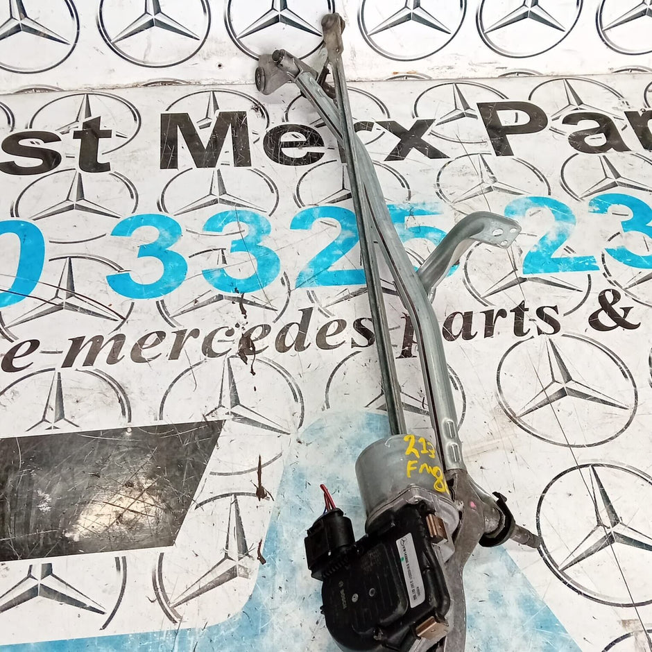 MERCEDES BENZ E-CLASS W213 RHD FRONT WIPER MOTOR & LINKAGE A2138207402