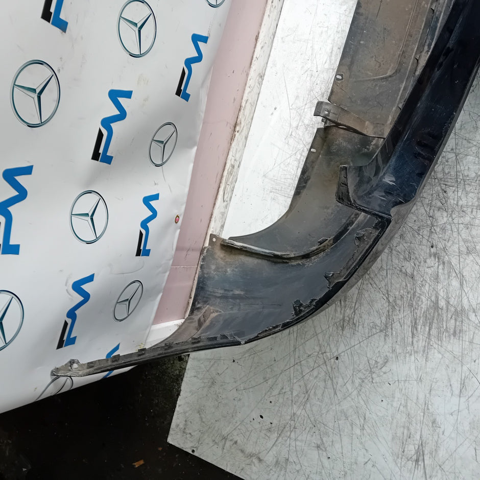 MERCEDES BENZ  A-CLASS W177 REAR BUMPER A1778800500 2018 BLACK COMPLETE FMX16