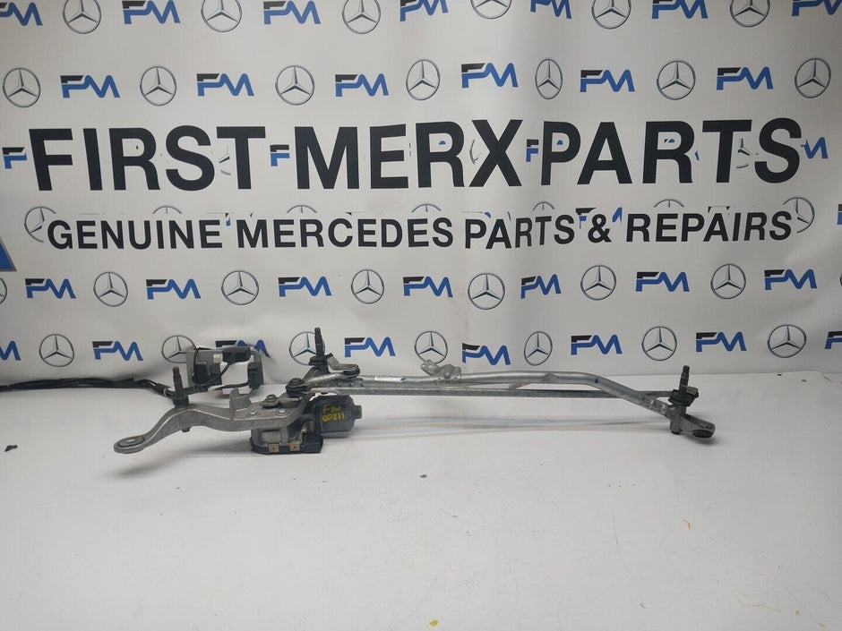 14-21 MERCEDES C CLASS WINDSCREEN WIPER MOTOR & LINKAGE FRONT A2058208202FM00211