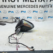 MERCEDES C-CLASS W205 DRIVER WING MIRROR OSF BLACK PL CAMERA FMM72