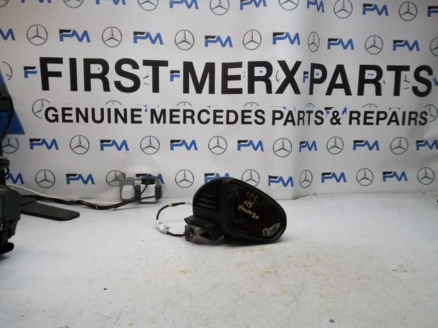 MERCEDES A-CLASS  W177 DRIVER SIDE WING MIRROR A1778108804 BLACK FMM30