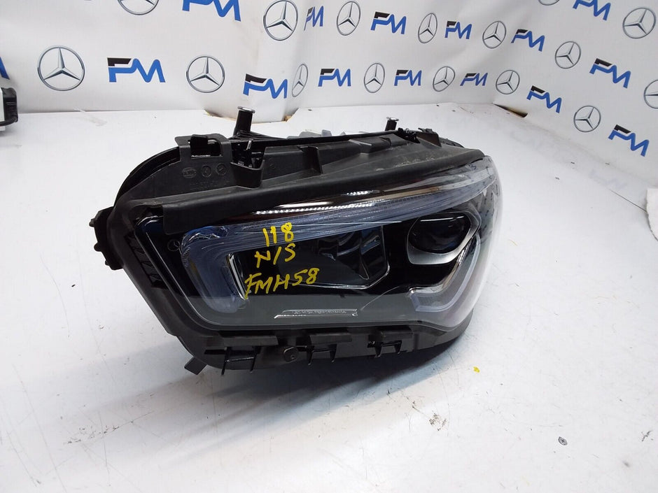 MERCEDES CLA W118 2019 LED HIGH PERFORMANCE HEADLIGHT LEFT N/S A1189068300 FMH58