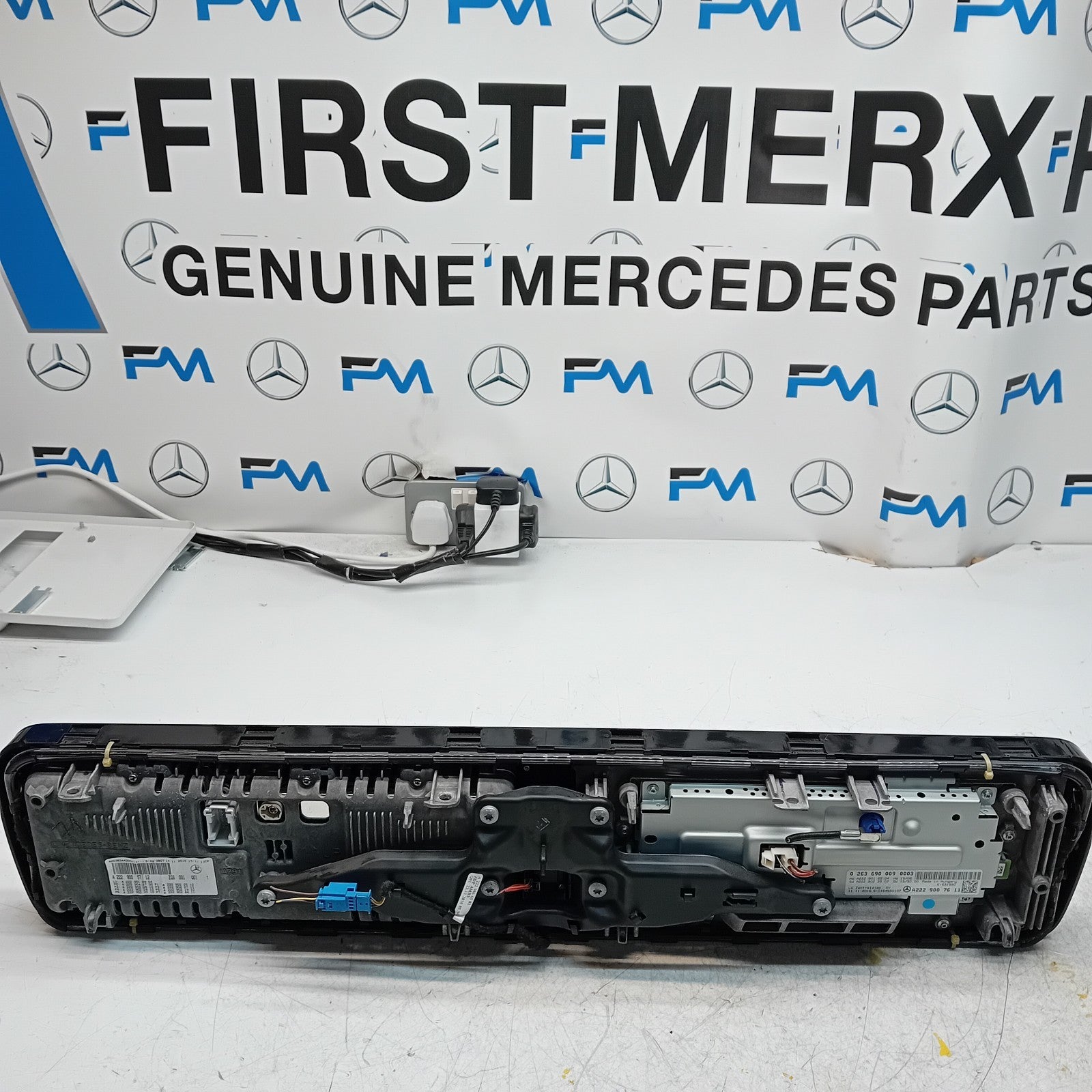 MERCEDES S-CLASS W222 DISPLAY SCREEN A2229007611 A2229005712 2016 FM001159