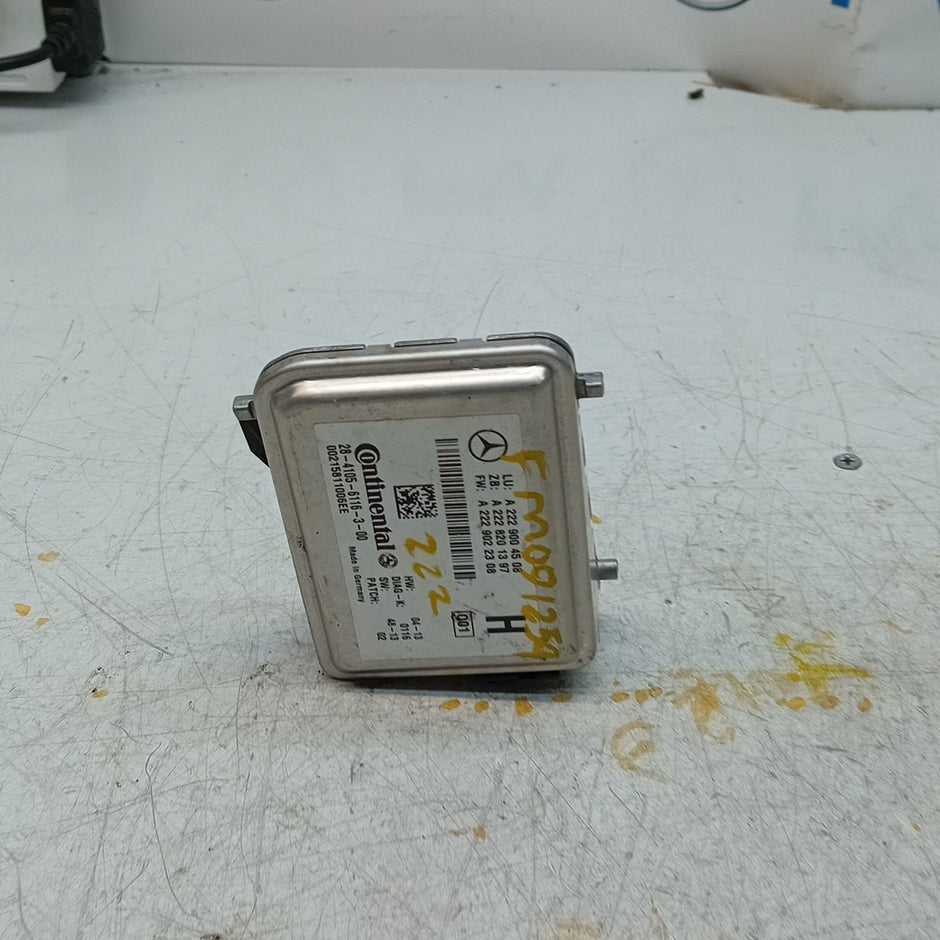 MERCEDES BENZ S-CLASS W222 FRONT WINDSHIELD CAMERA CONTROL A2229004508 FM001259