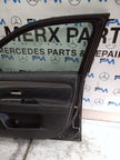MITSUBISHI OUTLANDER DRIVER FRONT DOOR OSF BLACK  COMPLETE FMD576
