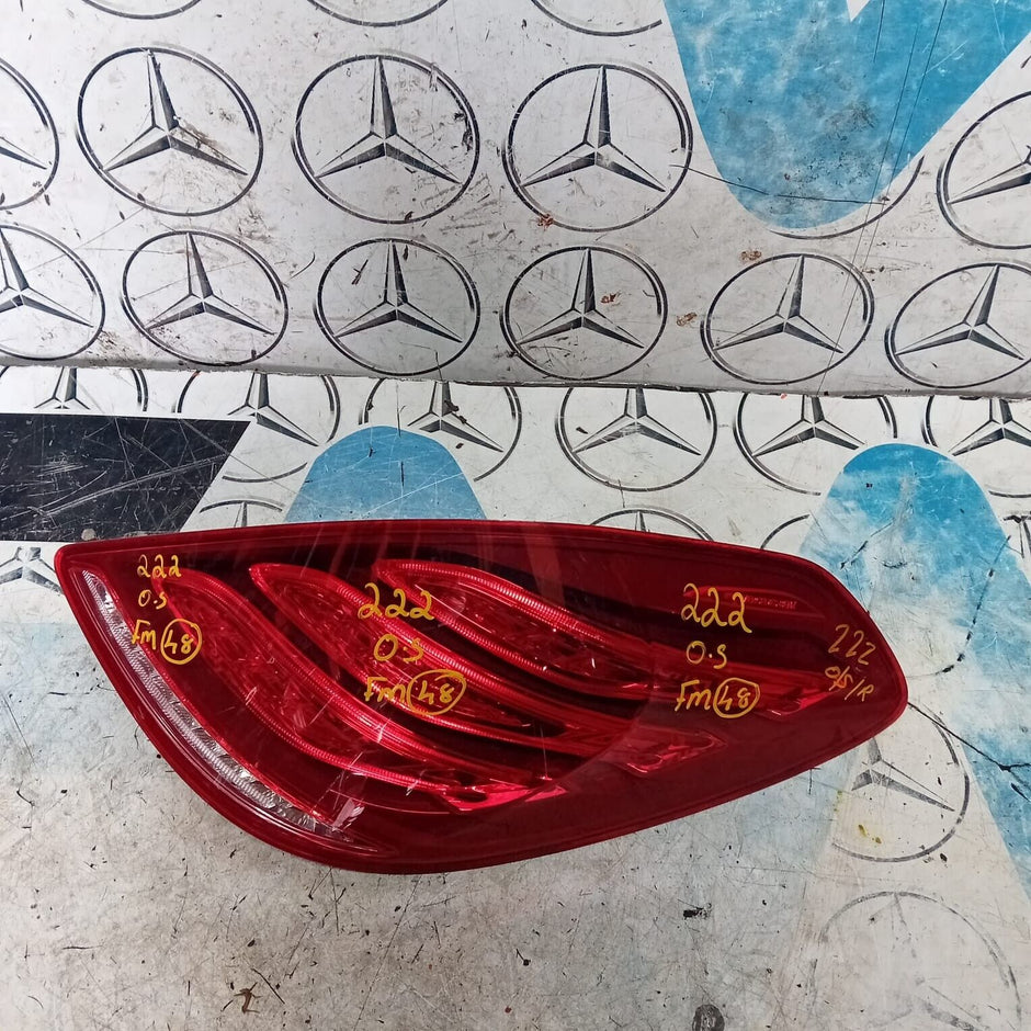 MERCEDES BENZ S-CLASS W222 DRIVER SIDE REAR LIGHT A2229065501