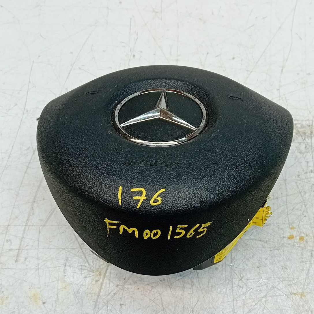 MERCEDES BENZ A-CLASS W176 STEERING WHEEL AIRBAG DRIVER OS RIGHT Q02 FM001565