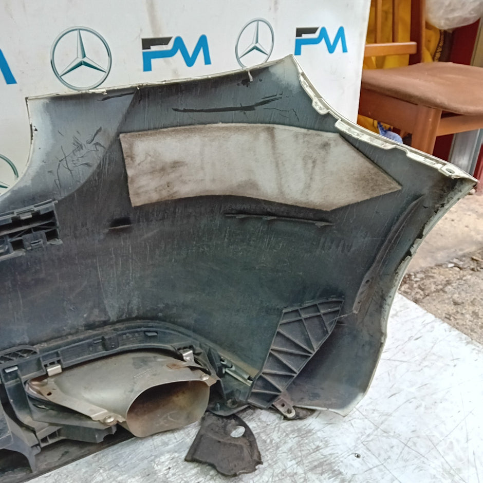 MERCEDES BENZ A-CLASS W176 REAR BUMPER 2012-18 A1768853000 WHITE FMX32