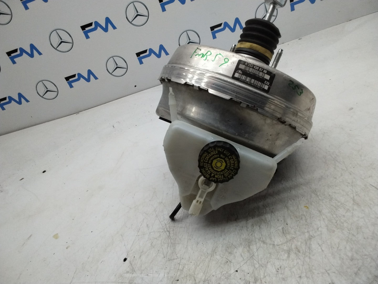 MERCEDES BENZ GLC X253 BRAKE MASTER CYLINDER WITH SERVO A2534300700 FMB59