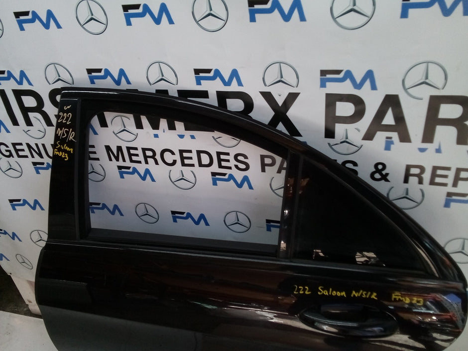 MERCEDES S CLASS W222 SALOON PASSENGER REAR DOOR (NEAR SIDE REAR) BLACK FMD23