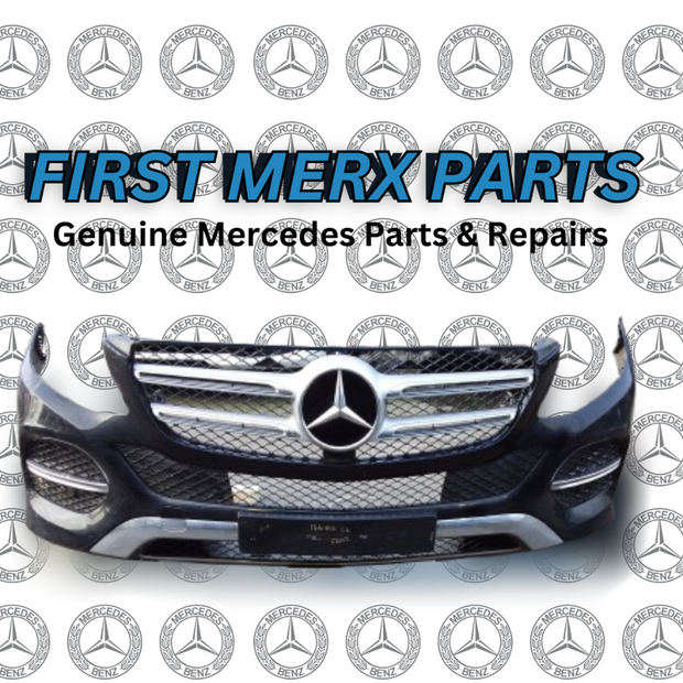 Mercedes Benz GLE-Class 166 2015 - 2018 Complete Front Bumper (BLACK)