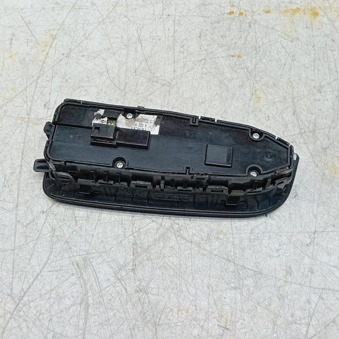 MERCEDES W222 S-CLASS WINDOW SWITCH BLOCK FRONT DOOR RIGHT A222905 FM001513