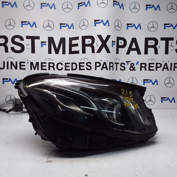 2018 MERCEDES E-CLASS W213 O/S Driver Side Front Headlight A2139062606 FMH33