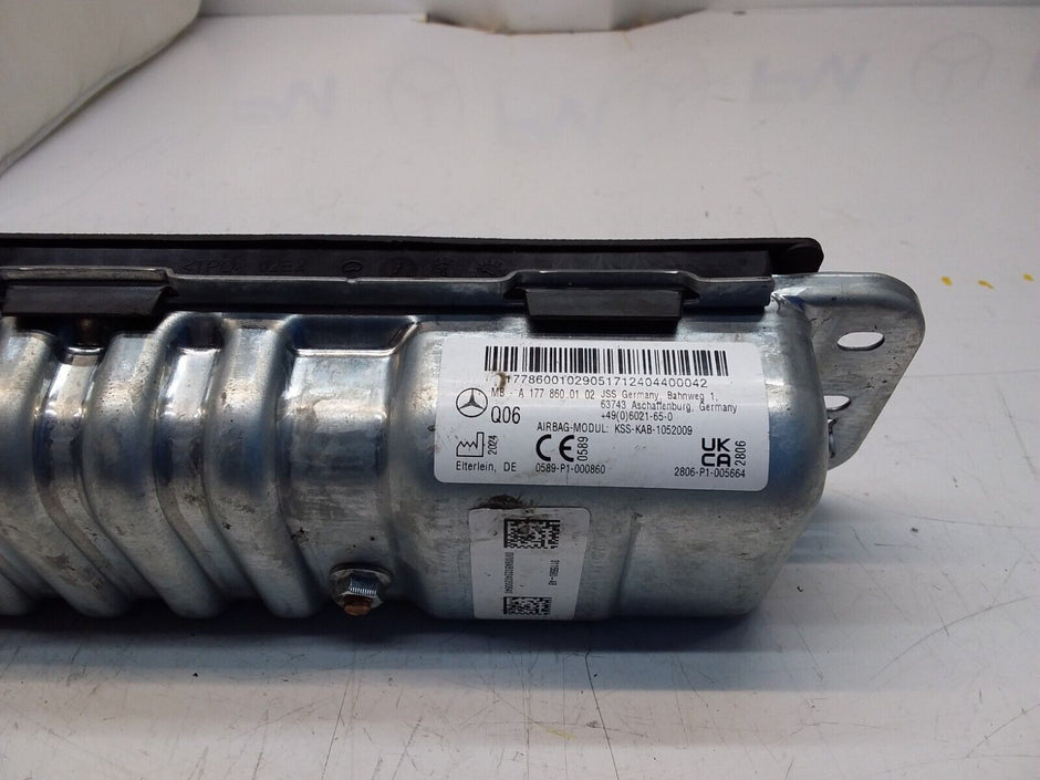 2018 MERCEDES BENZ A-CLASS W177 DRIVER SIDE KNEE AIRBAG A1778600102 FM00324