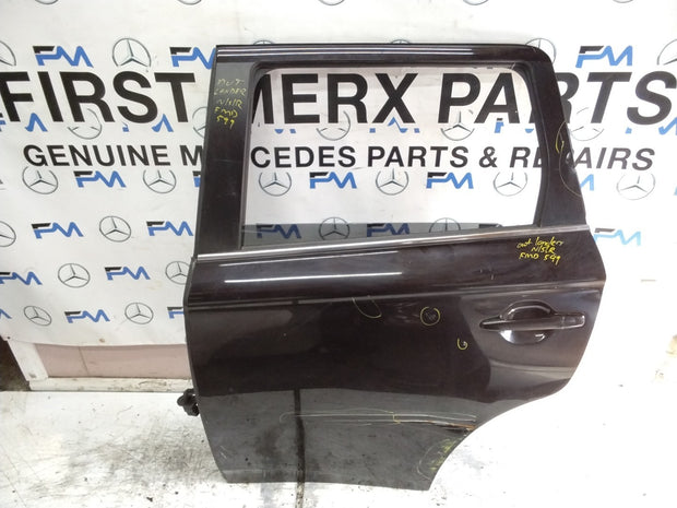 MITSUBISHI OUTLANDER PASSENGER REAR DOOR NSR BLACK   FMD599