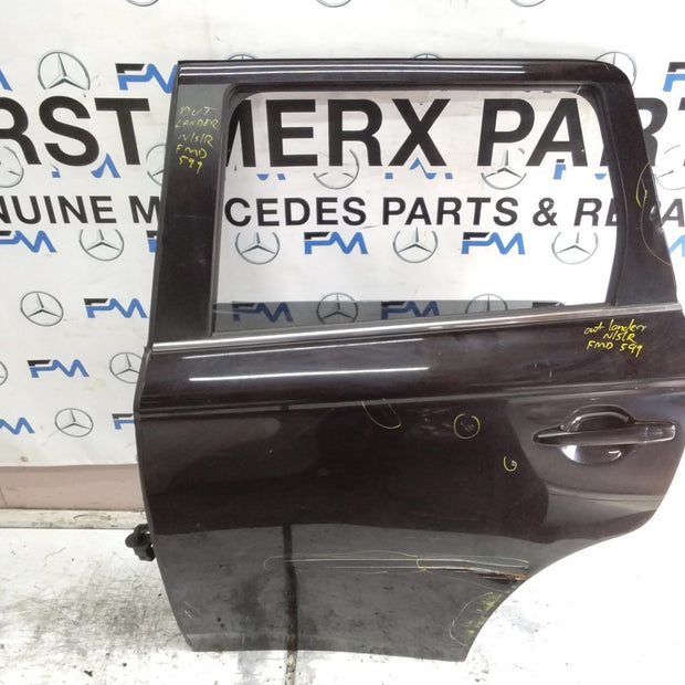 MITSUBISHI OUTLANDER PASSENGER REAR DOOR NSR BLACK   FMD599