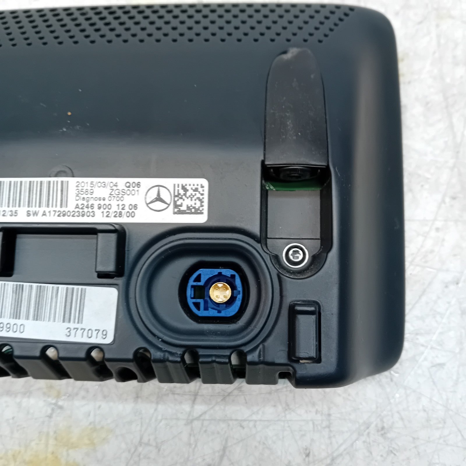 MERCEDES BENZ A-CLASS W176 DISPLAY SCREEN A2469001206 2014 ON FM001498