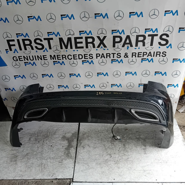 MERCEDES  C-CLASS S205 ESTATE REAR BUMPER 2014 BLACK COMPLETE A2058856538 FMX67