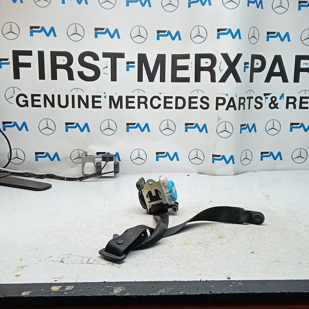 MERCEDES BENZ  A-CLASS W176 SEAT BELT REAR DRIVER A1768602285 BLACK FM001238