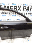 MERCEDES BENZ  A-CLASS W177  DRIVER FRONT DOOR OSF BLACK 2018-22 FMD548
