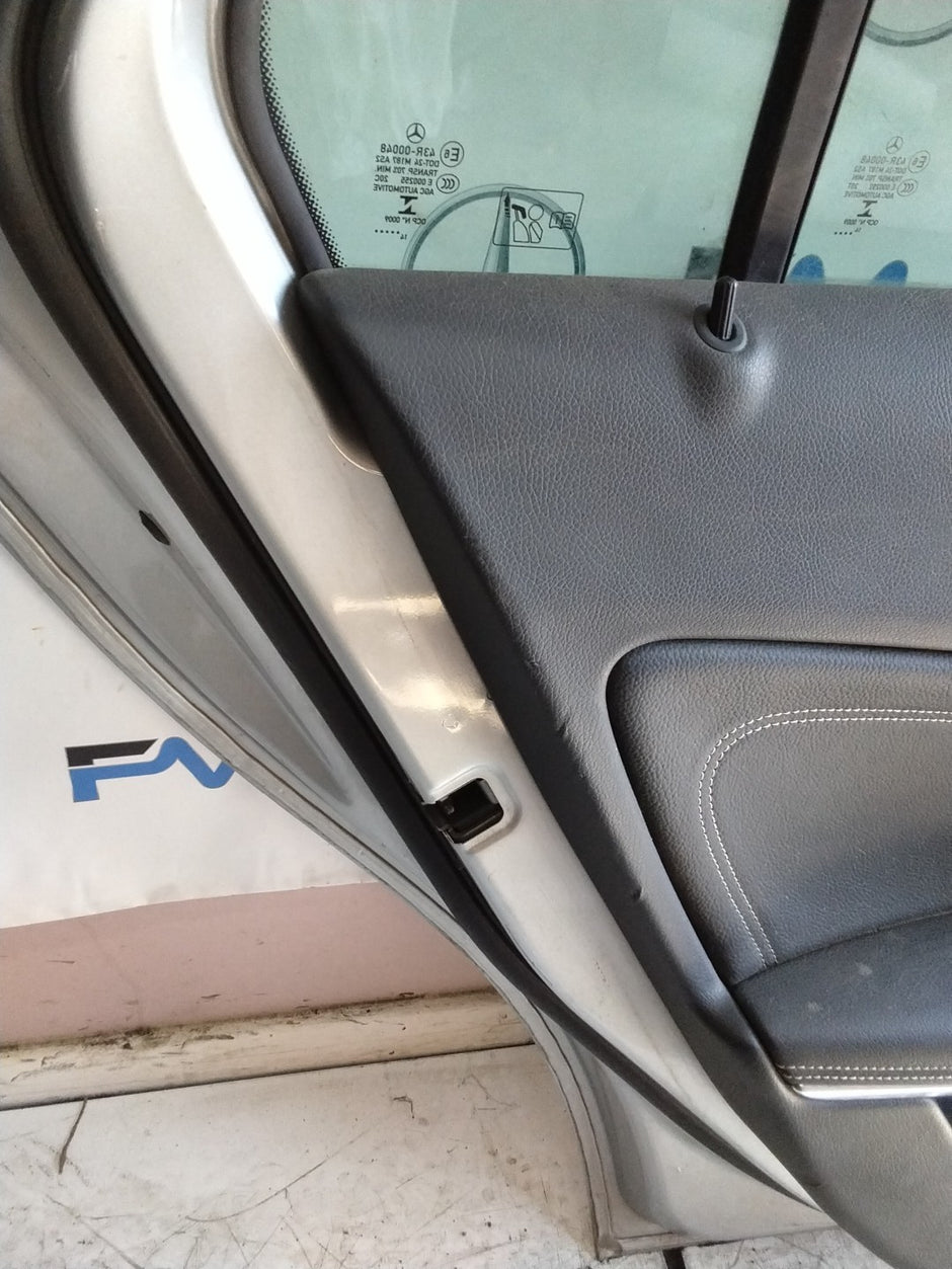 MERCEDES  A-CLASS W176 PASSENGER REAR DOOR NSR GREY 2012-2018 COMPLETE FMD312