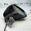 MERCEDES C-CLASS W205 DRIVER WING MIRROR OSF BLACK PL A2058105400 FMM73