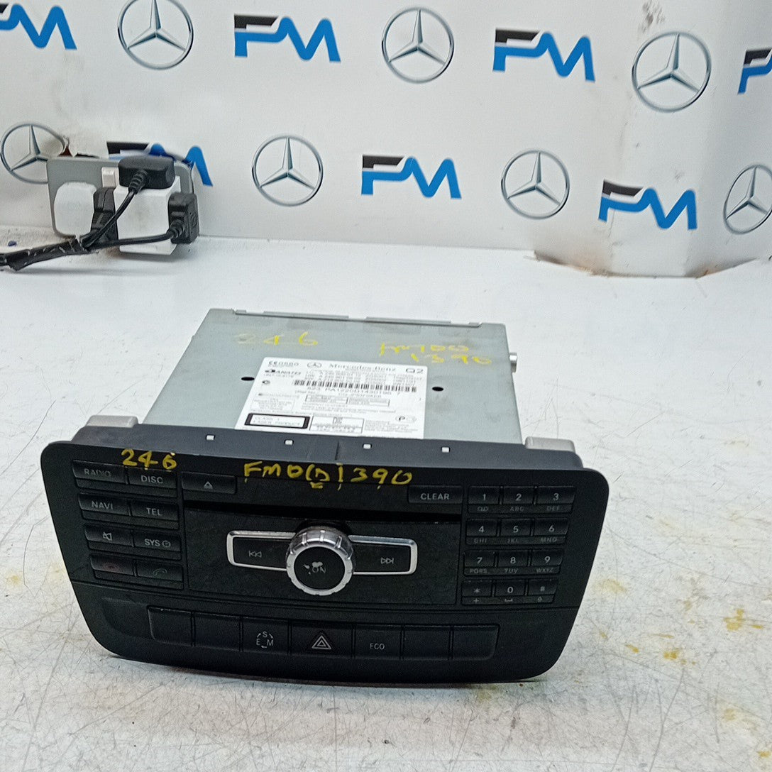 MERCEDES B CLASS W246 STEREO SAT NAV SYSTEM A2469000112 2012-19 FM001390